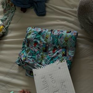 44x44 BOJC Mike and sully blanket